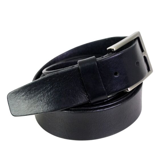 Joseph Abboud BLACK GENUINE LEATHER 1 1/4"Wd CASUAL DRESS MEN'S BELT Sz 40 (X84 - Picture 5 of 14